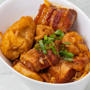 - Braised Pork with Tofu 台式紅燒肉豆腐泡 - TaiwaneseFood台灣小吃