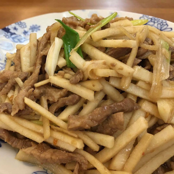 - 【NEW熱食】竹筍炒肉絲 Banboo Shoot & Shredded Pork - TaiwaneseFood台灣小吃