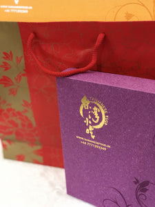 -Gift Box 12R:紅豆蛋黃酥餅禮盒12入精裝 - TaiwaneseFood台灣小吃